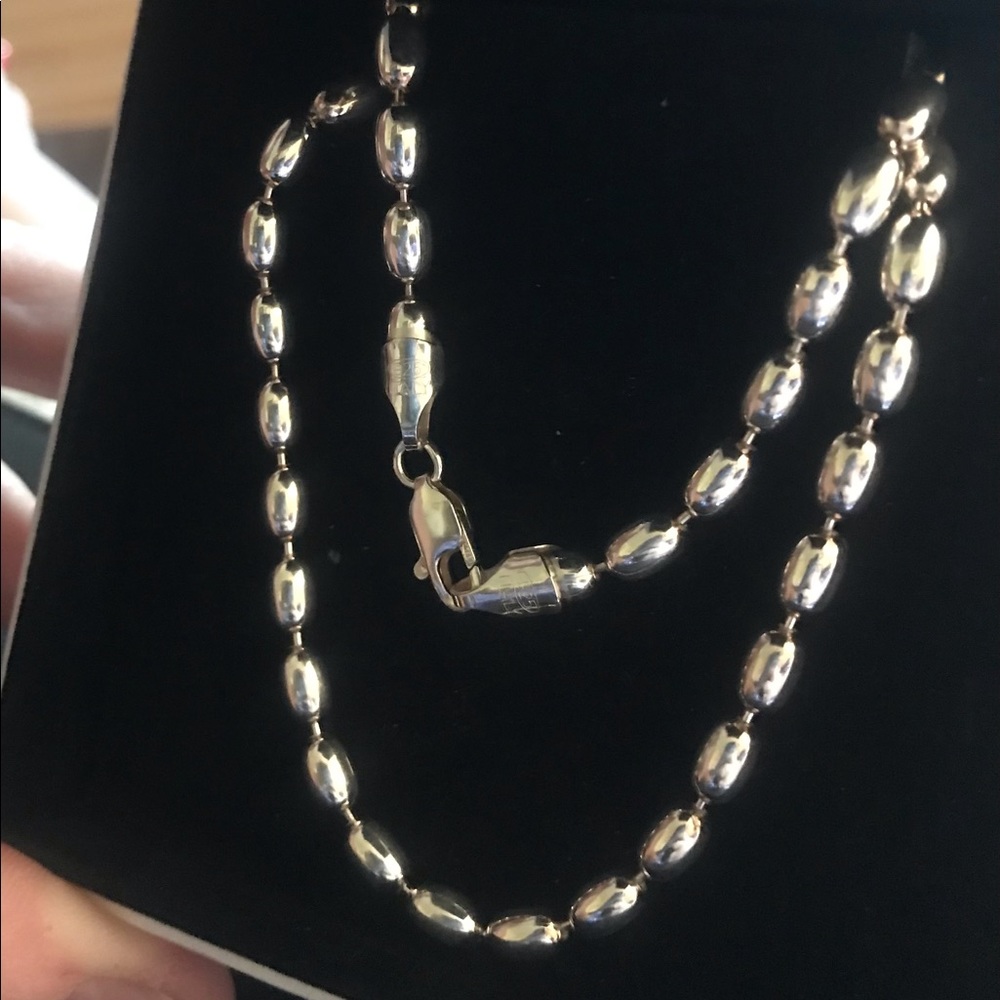 Pandora “Retired” Rice Bead Necklace